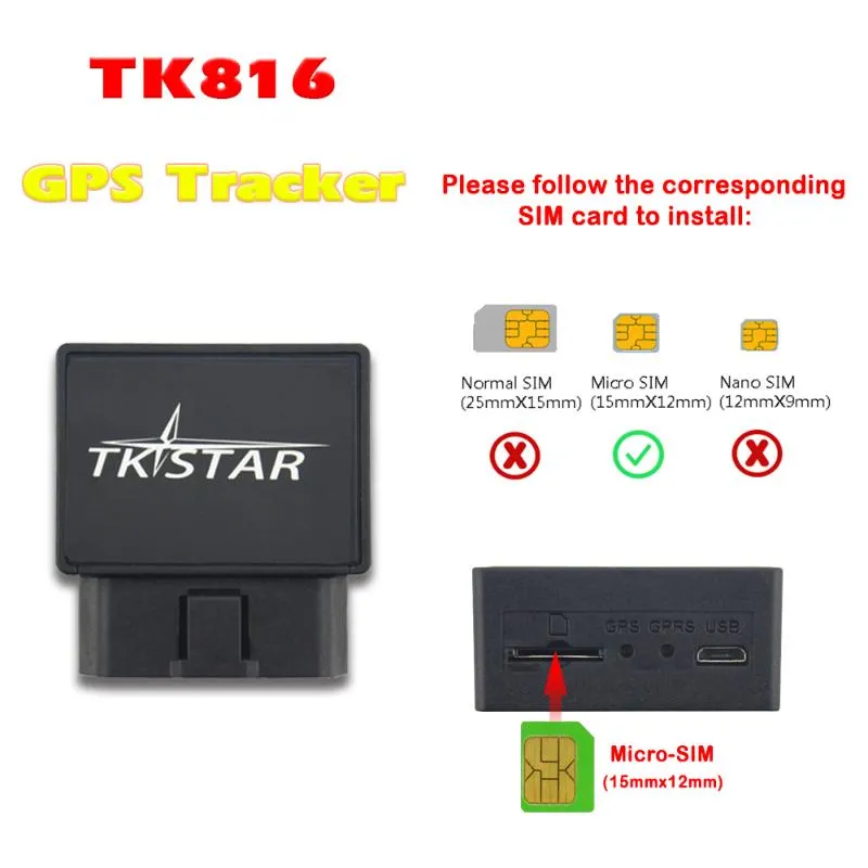 オンラインストア本物 車のgpsアクセサリー追跡装置tk816のインターフェイスgprs Gsmリアルタイムモニターロケーターフリープラットフォームで過速度警報 ショッピング販促 Tdpodiatry Com