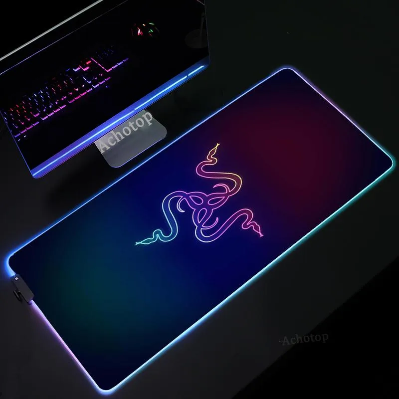 RGB Gaming Mouse Pad Large Mouse Pad Gamer XXL Led Computer Mousepad Big Mouse  Mat with Backlight Carpet For keyboard Desk Mat