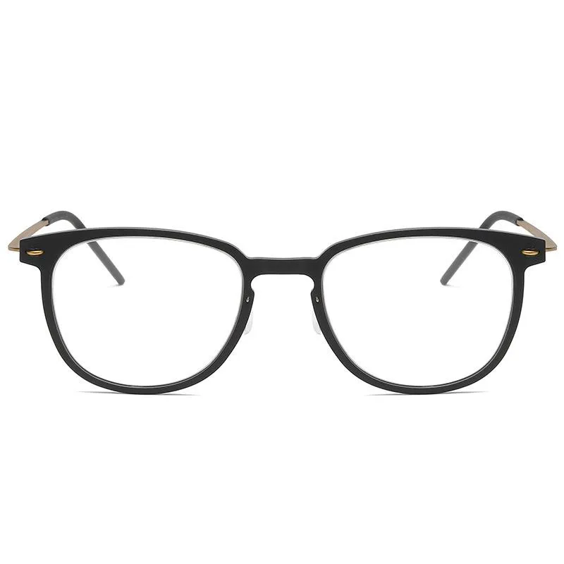 Danmark Acetate Glasses Frame Men Women Luxury Myopia recept Optiska titanglasögon Ramskruvlösa glasögon 6549292Z