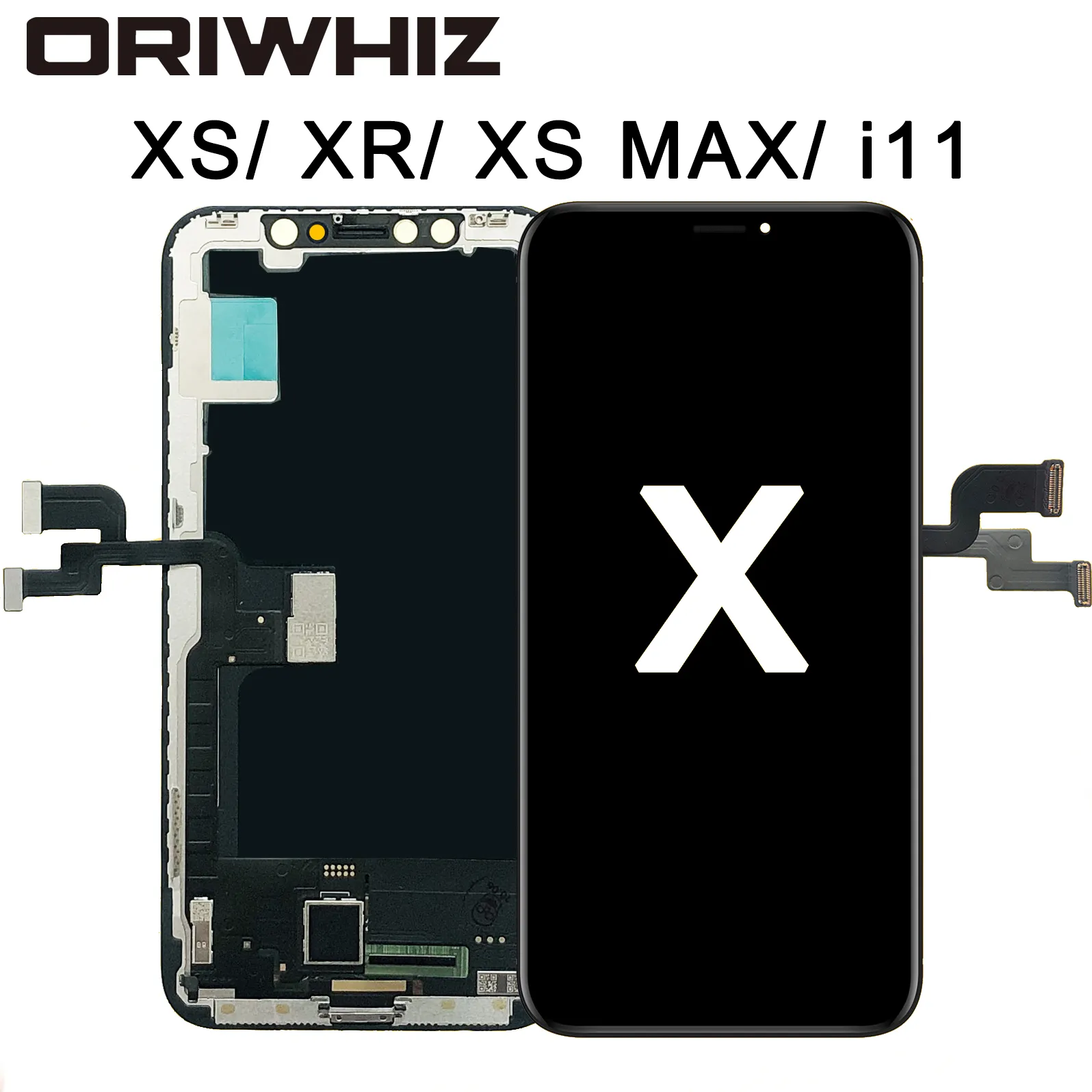 Testad LCD Pantalla för iPhone X LCD XR 11 -skärm Incell LCD Display Touch Screen Digitizer Assembly X Xs Max OLED