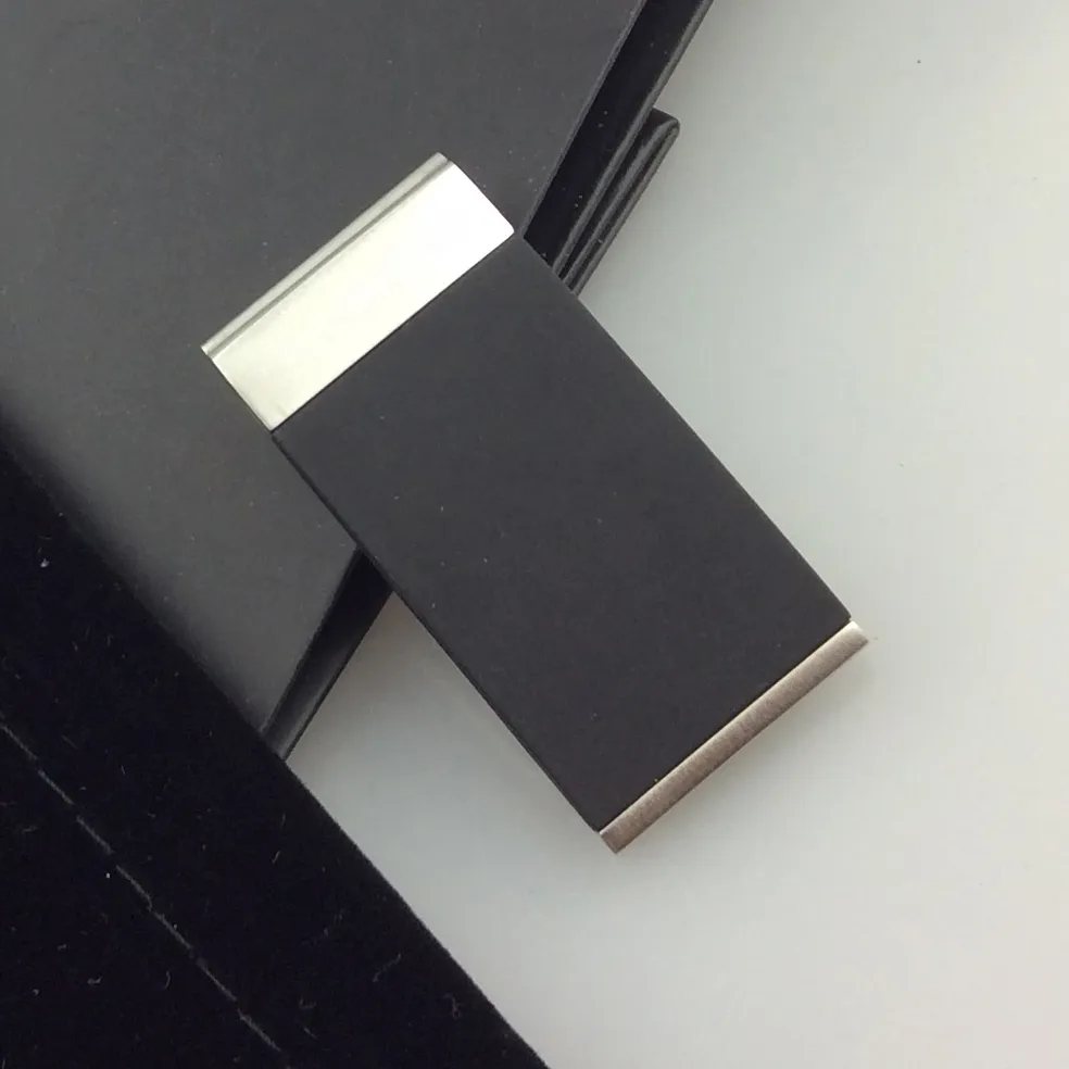 High Quality TTstyle 316L Stainless Steel Slim Money Clip 3 Colours NEW