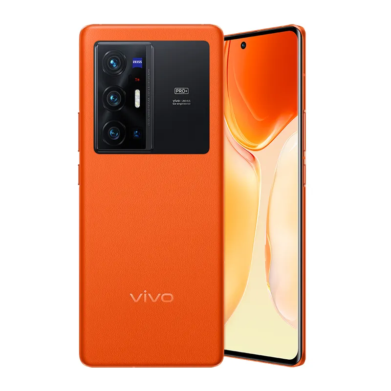 Original Vivo X70 PRO + PLUS 5G Mobiltelefon 12GB RAM 256GB 512GB ROM SNAPDAGON 888+ 50MP NFC IP68 Android 6,78 tums krökt fullskärm fingeravtryck ID ansikte smart mobiltelefon