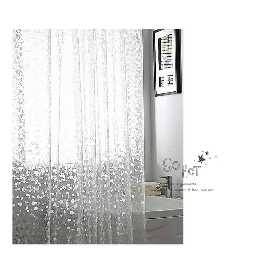 Clear EVA Shower Curtain