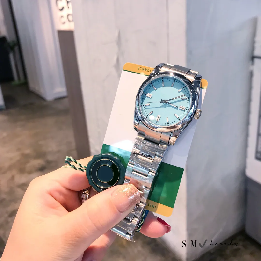 hjd Luxury Designer men's and women's watches week design stainless steel strap luminous dial waterproof quartz movement 40mm