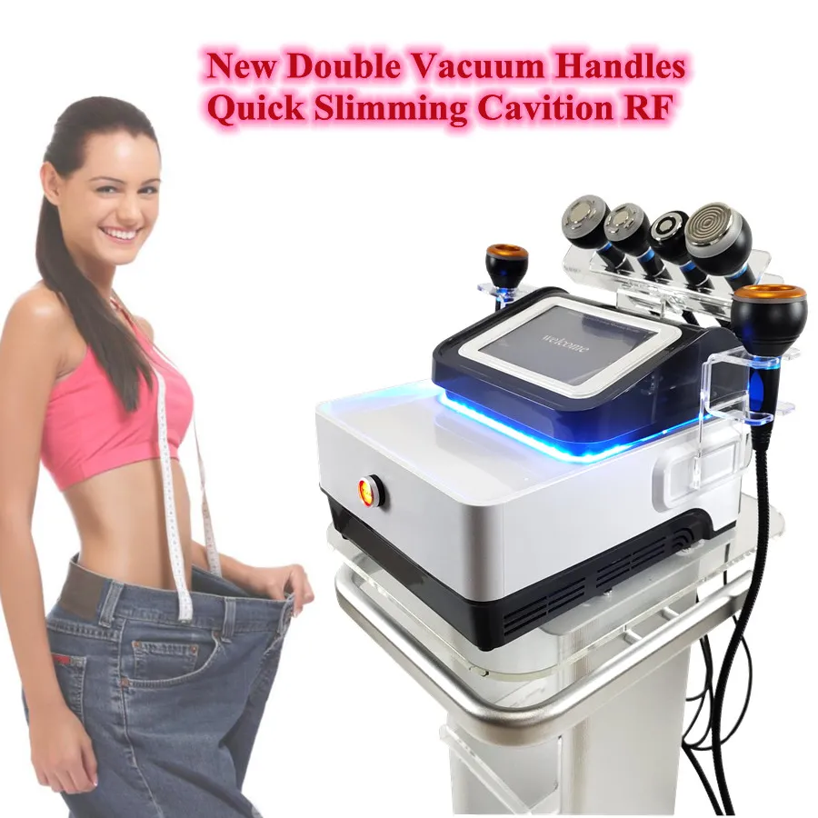 2022 Nova Cavitação 40KHz RF Duplo Massagem Massagem Máquina De Emagrecimento Para Remoção Fat Skin Lifting Bons resultados 2 anos de garantia CE