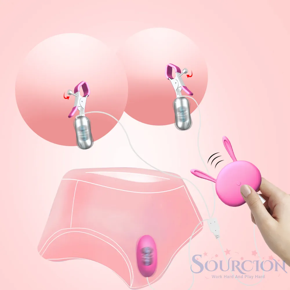Sourcion bärbar g Spot Vibrator vibrerande kärlek ägg bröstvårtor sexleksak för kvinnor klitoris simulator fjärrkontroll vuxna varor