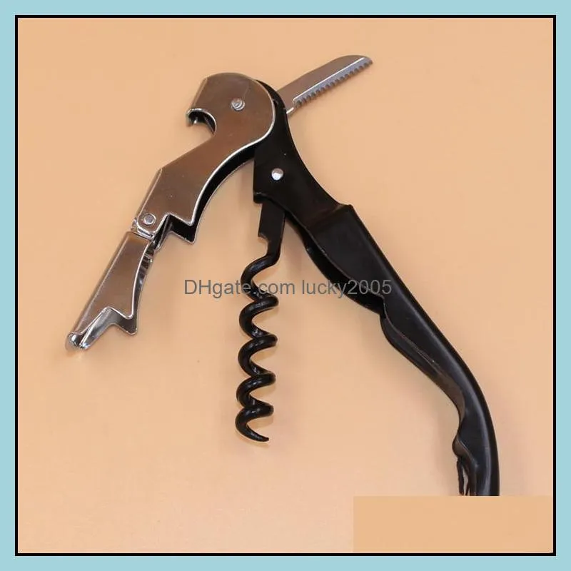 Waiter Wine Tool Corkscrew openers Hippocampus Knife Pulltap Christmas Party Double Hinged by DHL