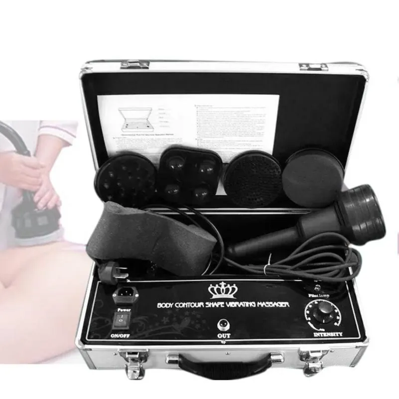 Bärbar kropp Slim Equipment Vibration G5 Massager Machine med 5 huvuden