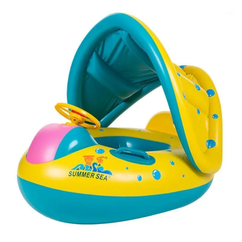 Baby Kids Zomer Zwembad Ring Opblaasbare Zwemmen Float Water Fun Toys Seat Boat Sport1