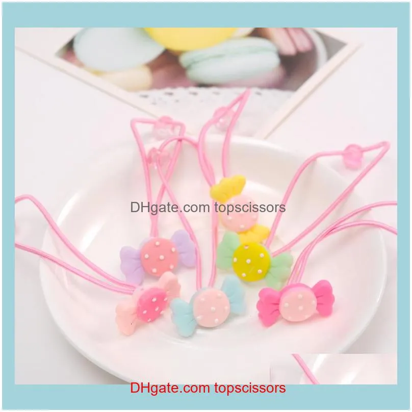 Han edition children hair little candy children L302 hair rope rope clip hairpin girls baby accessories