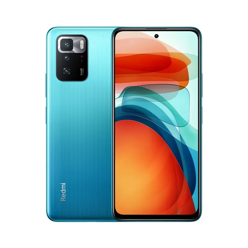 Originele Xiaomi Redmi Note 10 Pro 5G mobiele telefoon 6GB RAM 128GB ROM MTK Dimensity 1100 Android 6.6 inch Volledig scherm 64.0MP AI NFC IP53 Face ID Vingerafdruk Smart Cellphone