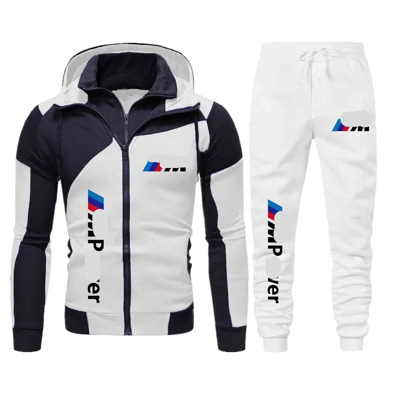 Tuta Donna 2 Pezzi Con Cappuccio E Cerniera - Felpa Con Zip E Pantaloni, Stile Casual Comodo - 2