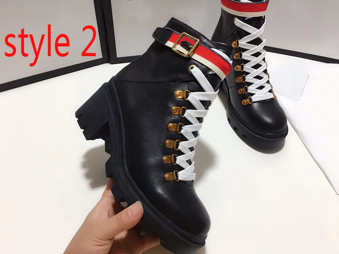Warm ladies high snow shoes leather martin boots cheap