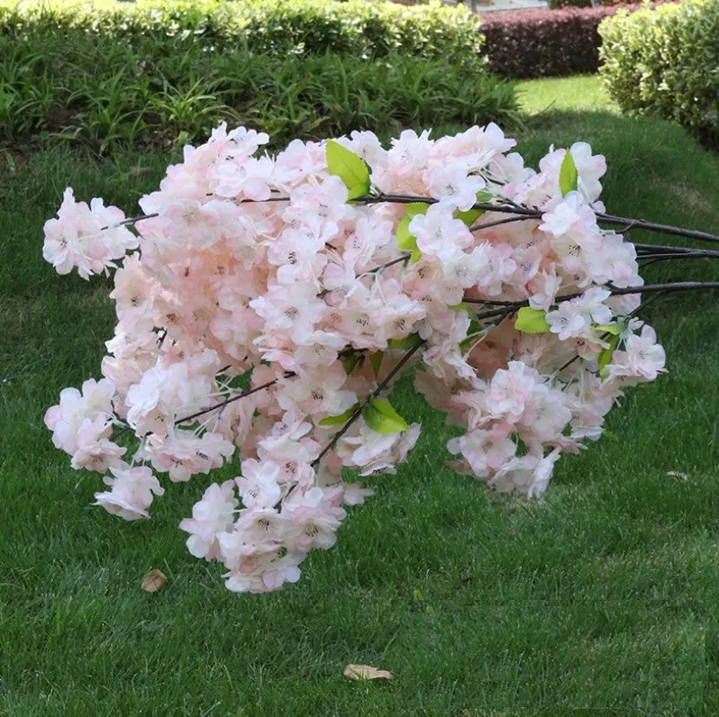 Artificial Cherry Blossom T18m100 Cherry Blossom Bouquet 1 Meter Long