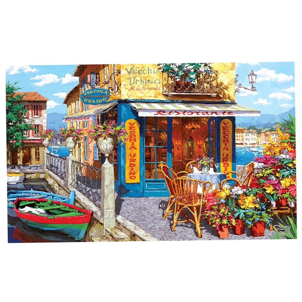 DIY 1000 Pieces Puzzle Set Beautiful Painting Country Landscape Jigsaw Toy Kids Adult Gifts