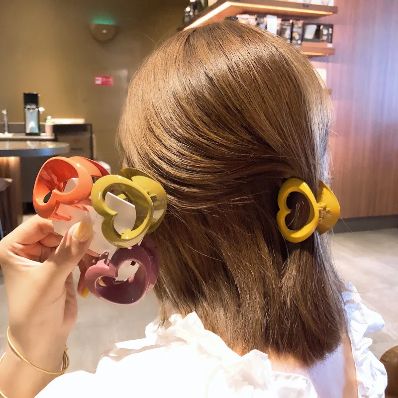 Cute Candy Colored Hair Claws For Girls And Women Stylish Makeup