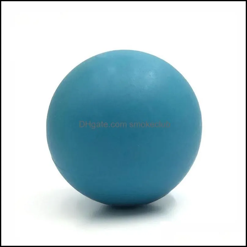 TPE Lacrosse Relieve Gym Trigger Point Massage Ball Training Fascia Hockey Ball massage ball 1254 Z2