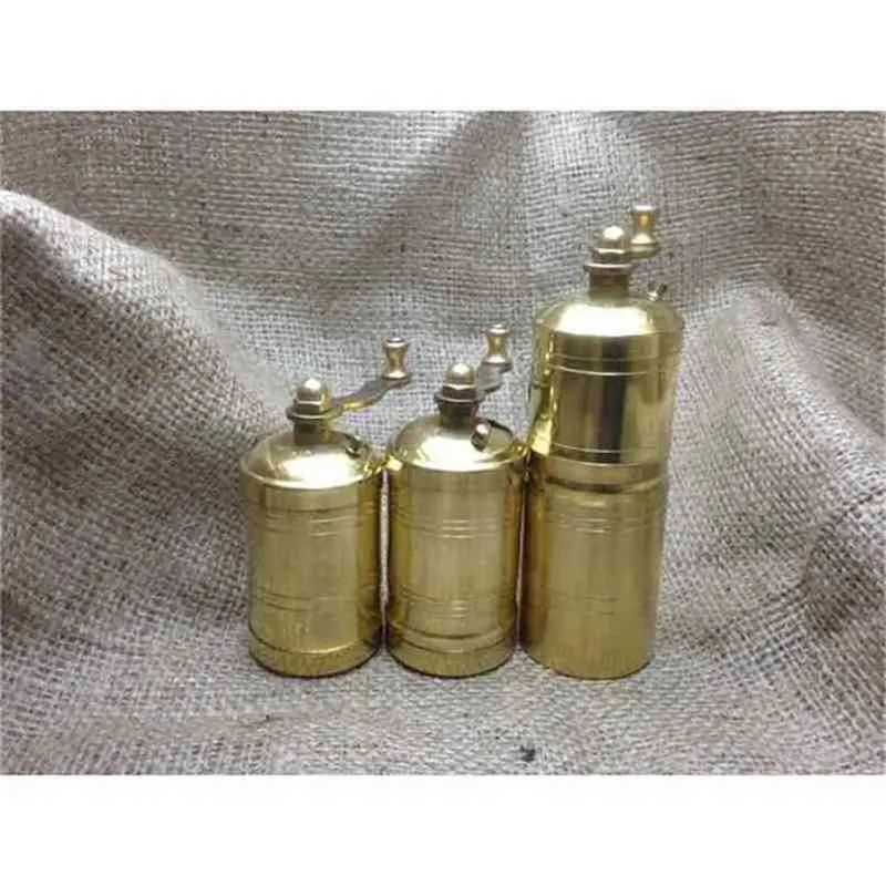 brass pepper spice grinder Made from 3 size handmade use 210715277v