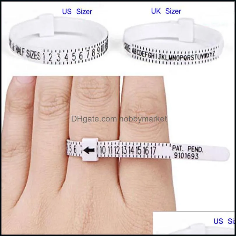 Ring Sizers Jewelry Tools & Equipment Sizer Uk Usa British American  European Standard Size Measurement Belt Rings Finger Screening Jew From  Nobbymarket, $0.14