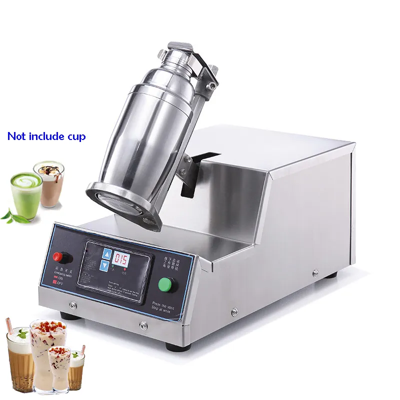 Elektryczny Mleko Herbata Machine Machine Boba Shaker Bubbe Herbata Shake Single Cups Shaker Machine