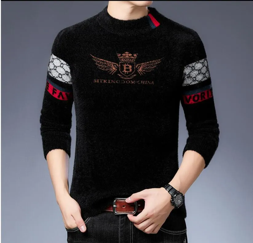 Męskie swetry 21sshigh jakość męska bluza długi rękaw mężczyźni designerskie sweter z kapturem list pullover z kapturem streetwear mody swetry hirt
