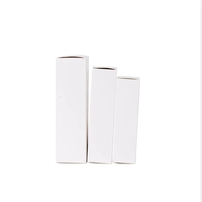Läppstift Parfym Kosmetisk lagring Förpackning Papper Box Flytande Eyeliner Arrangörer Förvaringsbehållare Presentpaket Fällbara Kraft Papers
