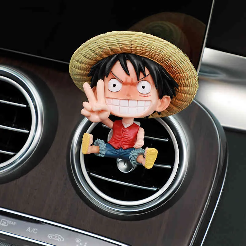 One Piece Kreativer Süßer Toon Anime Charakter Modellierung Parfüm Lufterfrischer  Auto Innenzubehör Geben Sie Jungen Geschenke Von 20,41 €