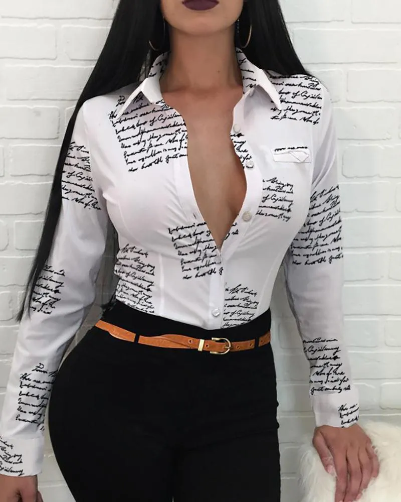 YNIQUE Camicetta Donna Elegante A Righe – Maniche Lunghe, Bottoni, Tasca, Orlo Irregolare – Perfetta Per Ufficio E Tempo Libero