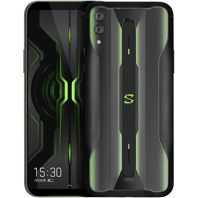 Cellulare originale Black Shark 2 Pro 4G LTE Gaming 8GB RAM 128GB ROM Snapdragon 855 Plus Octa Core Android 6.39" Schermo intero 48.0MP Face ID Smart Phone