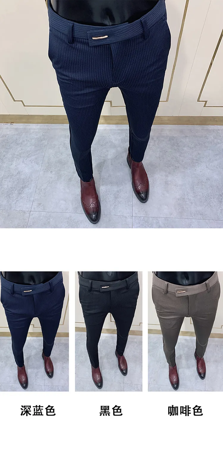 Buy INVICTUS Men Navy Blue Slim Fit Self Design Formal Trousers - Trousers  for Men 7029481 | Myntra