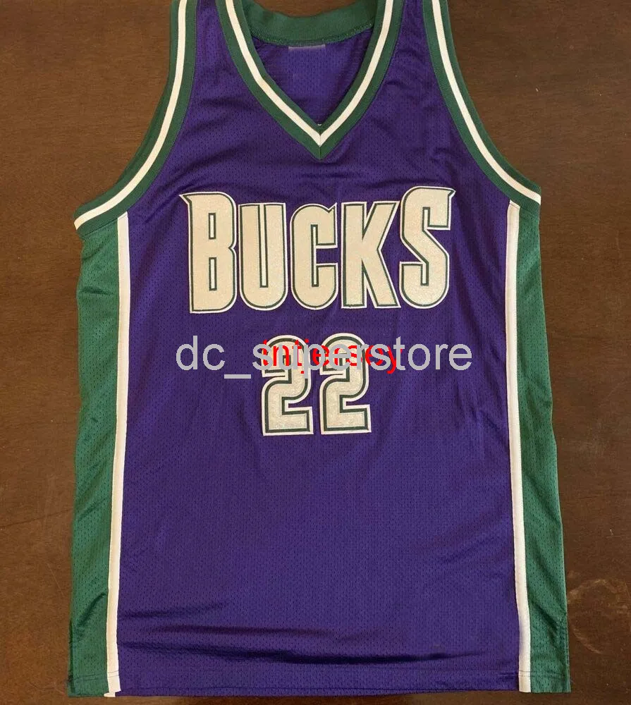 100 Stitched Michael Redd Basketball Jersey Mens Women Youth Custom