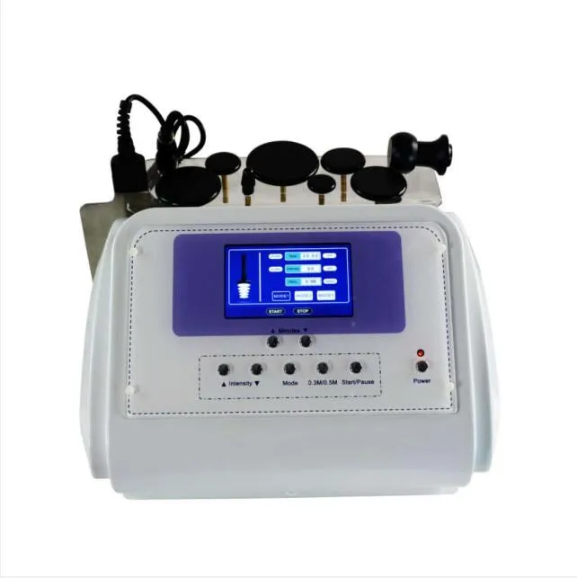 Portable 7 conseils machine RF monopolaire amincissant le corps de lifting du visage serrant l'équipement de radiofréquence pour le salon de la clinique spa