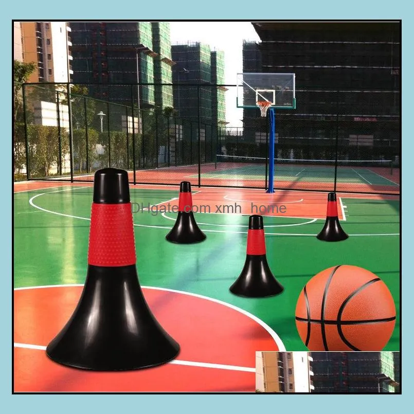 Outdoor Soccer Cone Barrier Plastic Obstacle Cup Football Basketball Marker Training Outdoor Sport Football Marking Discs