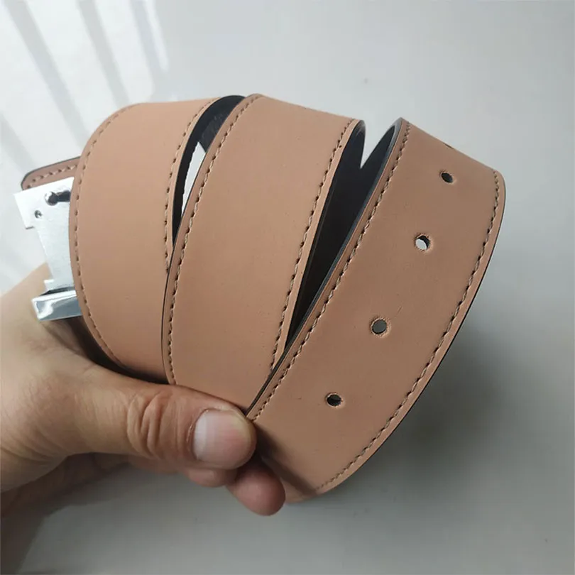 High Quality girdle Smooth Buckle mens belts Luxury fashion brand for men and womens belt Designers Big buckles Printing Business strap classic waistband with box G3