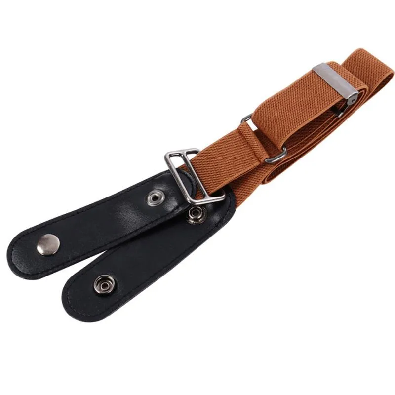 Belts Waist Belt Xmas Gift Buckle-free Women Men Invisible Elastic For Jeans No Bulge Hassle Designer A0322