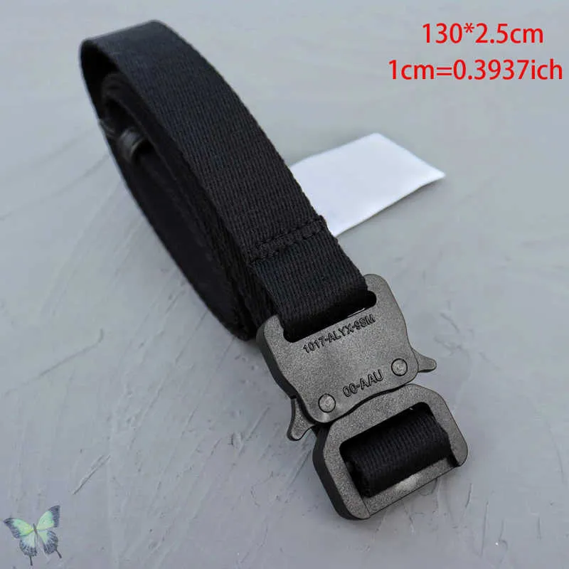 Unisex Safe Belts With Alyx Metal Buckle 1017 AlyX 9SM