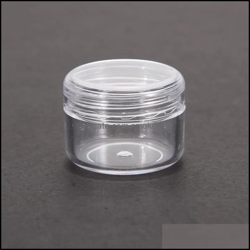 Clear Plastic Cosmetic Sample Container 5 Grams Jars Pot Small Empty 5000 pieces up