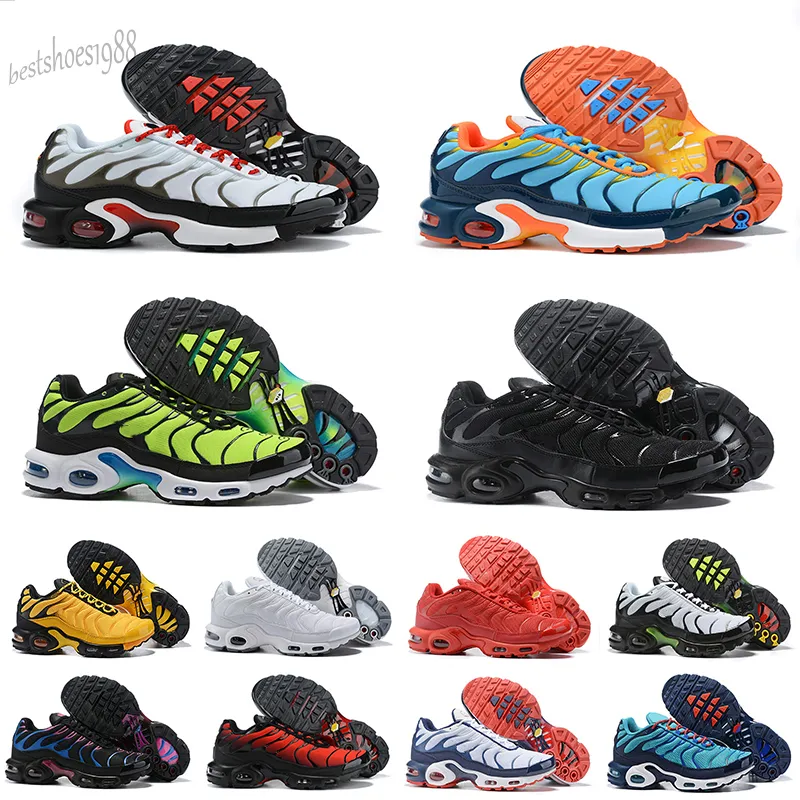 Air Max TN Plus Zapatos de corredor para hombre ser verdadero mixtape triple negro blanco hombres mujeres raptors clásico entrenador superficie all deportes zapatillas