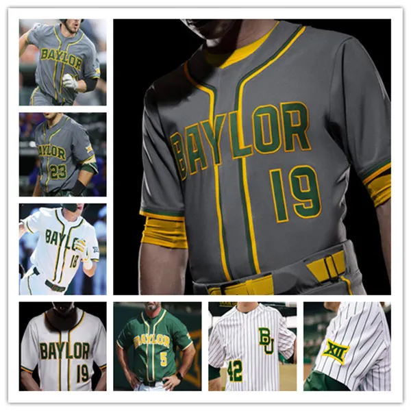 BU Coolege honkbalshirts Jared McKenzie Andy Thomas Jack Pineda Tre Richardson Antonio Valdez Owen Will Rigney Luke Boyd Adam Muirhead Blake Helton