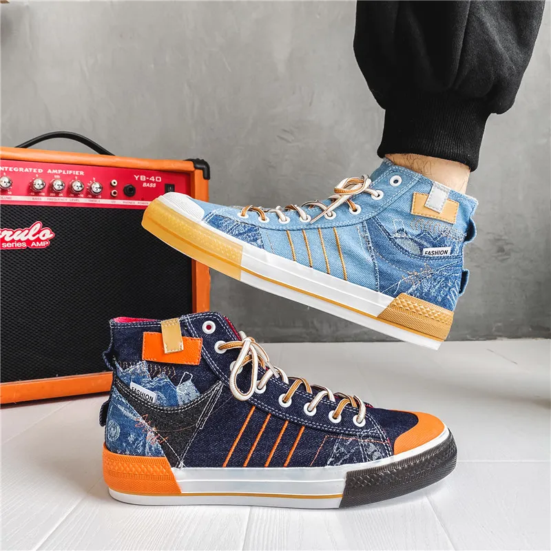 2021 Projektant Buty do biegania dla mężczyzn Lekki Deep Blue Fashion Męskie Trenerzy Wysokiej Jakości Sporty Outdoor Sneakers Rozmiar 39-44 qP