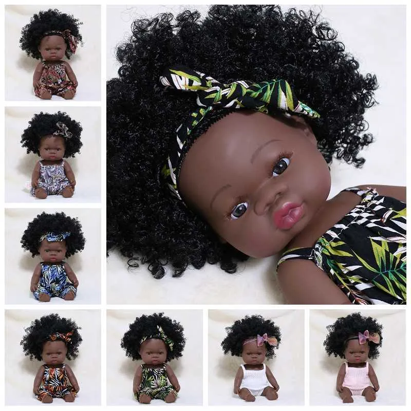 Boneca Bebê Reborn Menina Morena Cabelo Black 30cm - Manias da Karla do   - Loja Virtual