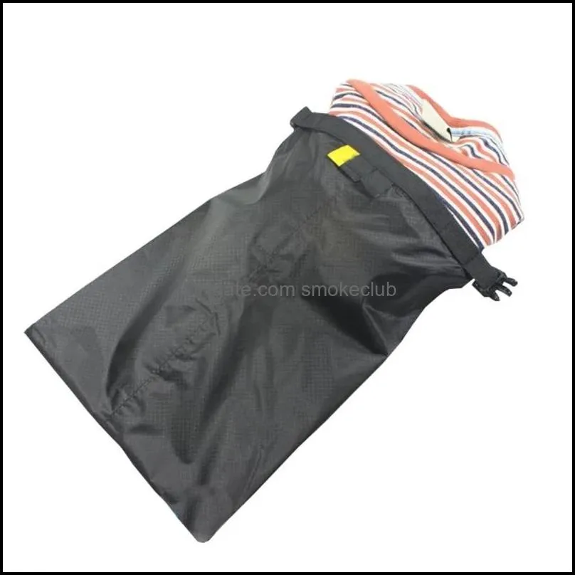 5 Pcs/Set Outdoor Swimming Waterproof Bag Camping Rafting Storage Dry Bag With Adjustable Strap Hook Bag 316 Z2