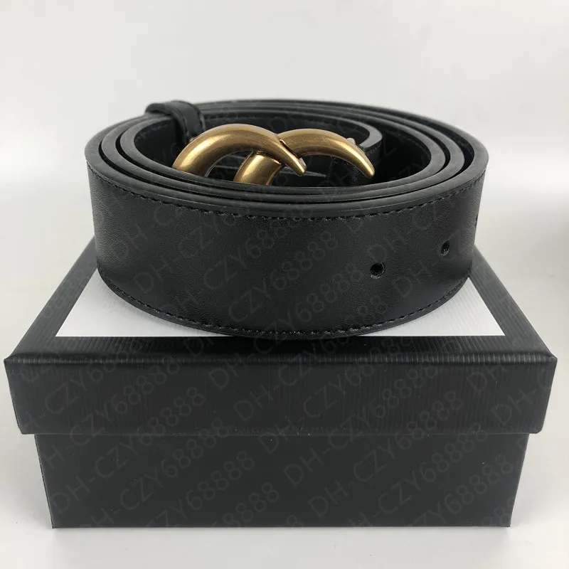 Brand men's designer women's high quality belt black red khaki blue fashion luxury belts with boxes