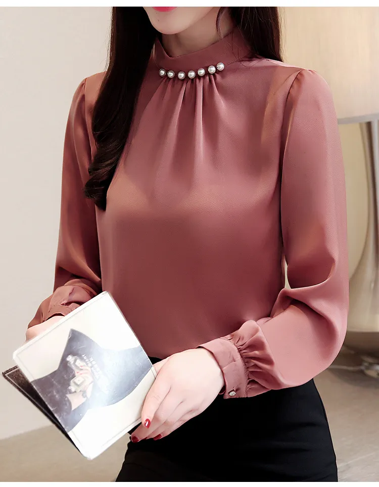 トップス eaphi stand collar design blouse Eaphi stand collar design blouse