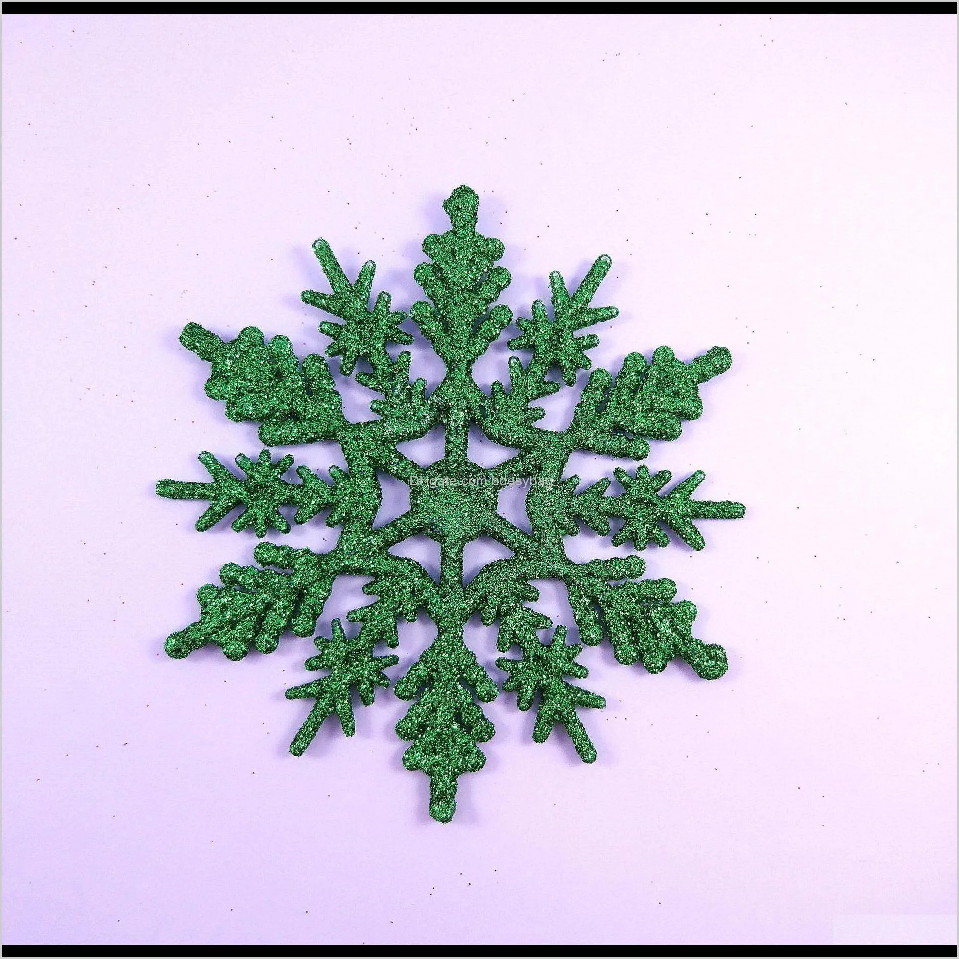 christmas decorations snowflake plastic snowflake flake festival ornaments festive and beautiful layout window mounting accessories