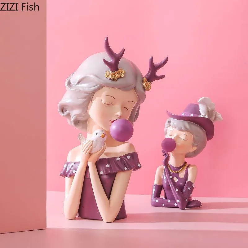 両立のぼり 大 花瓶角の花瓶樹脂の花の配置工芸品の肖像画像の装飾品描かれた置物の装飾 売り出し純正 Monaflor Com Br