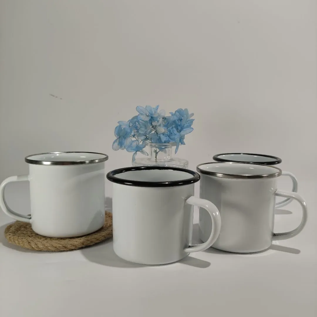 Fast 12oz Sublimation Enamel Coffee Mugs With Handle... From Hx_zaka, $3.84  | DHgate.Com