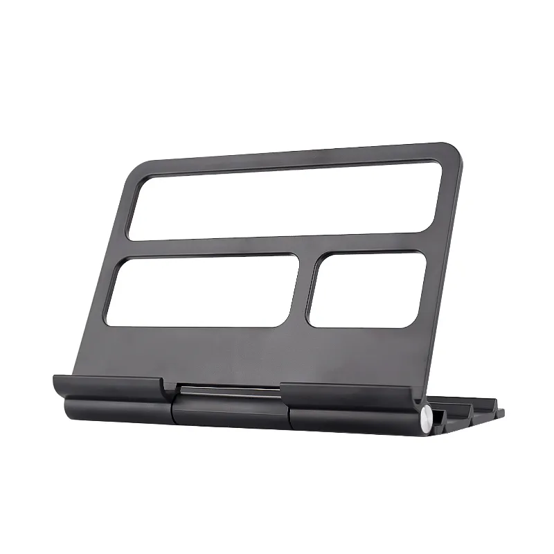 Support pour ordinateur portable multi-stockage en alliage d'aluminium en métal pliable à réglage libre support de bureau vertical pour IPad Pro Air 7 8 Samsung Kindle Tv support de bureau à distance trépied