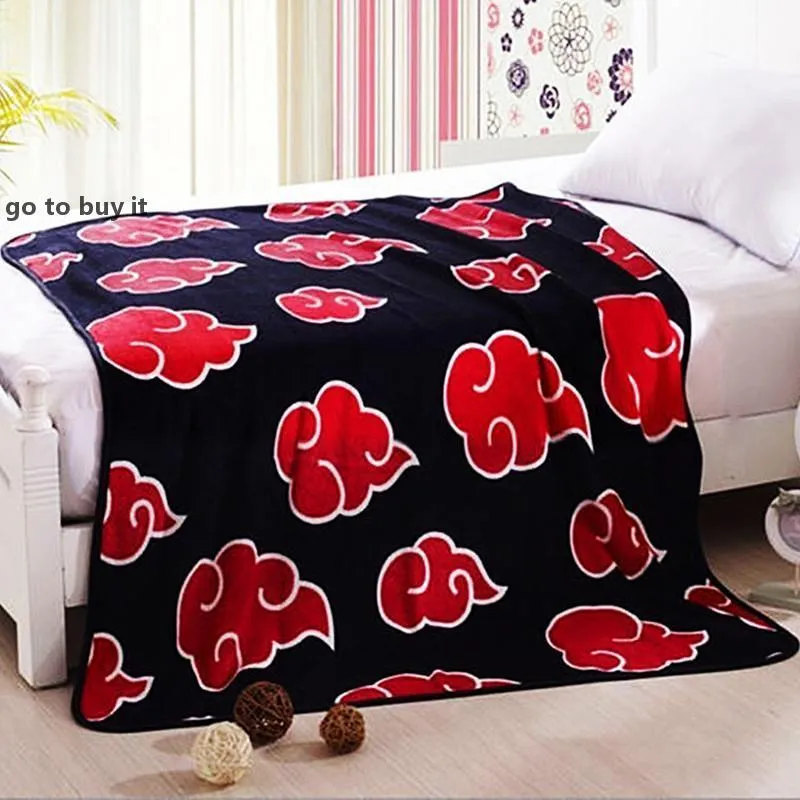 Couvertures 150 * 120 cm Red Cloud Anime Couverture Peluche Velours Décoration Chaude Lit Doux Maison Jeter Canapé Enfant Adulte Cadeaux 13