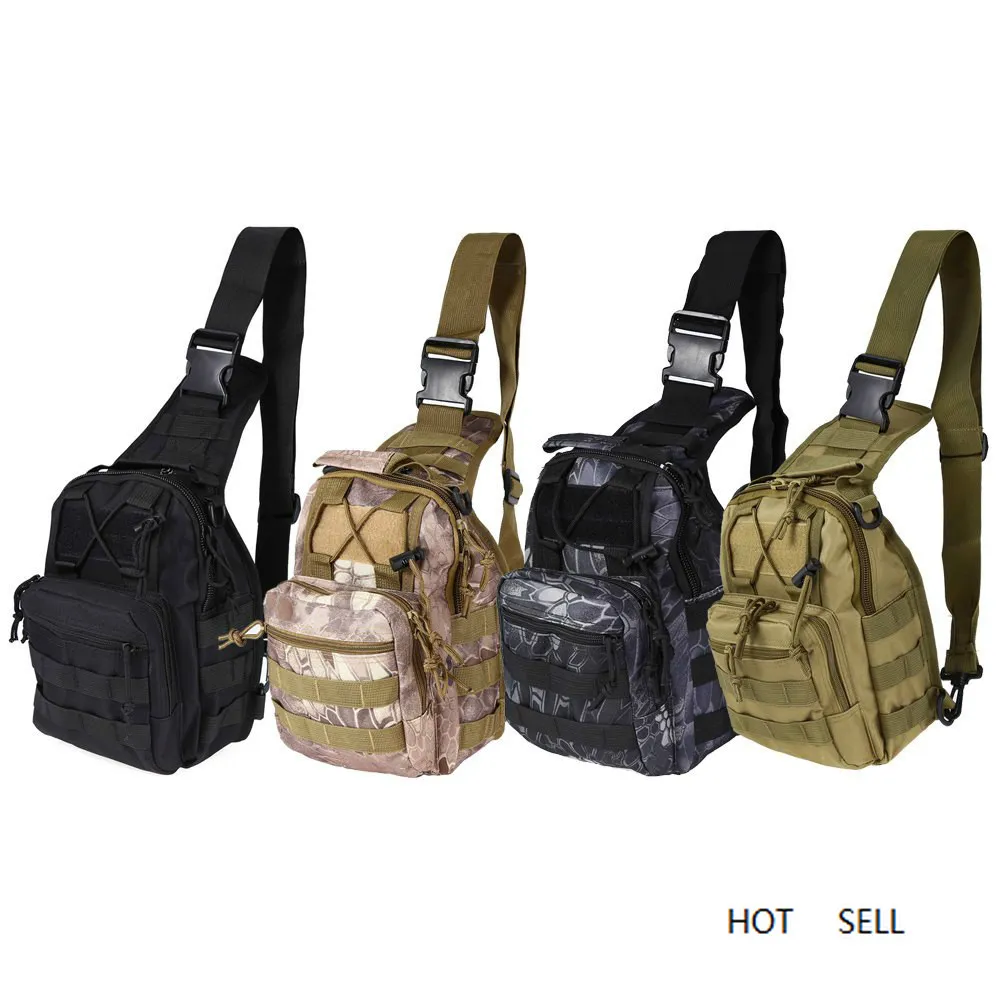 Molle Outdoor-Klettertaschen, taktischer Rucksack, einzelne Umhängetasche, Sportrucksack, Camping-Wandertasche, Reiserucksack-Tasche